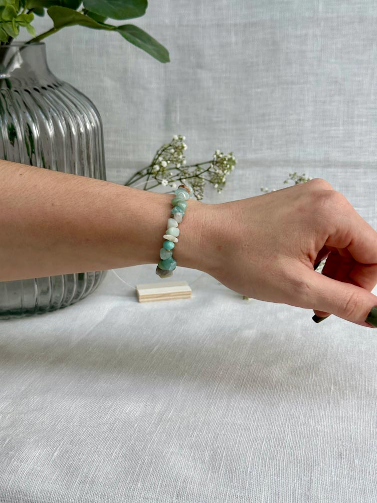 Bracelet June - Amazonite