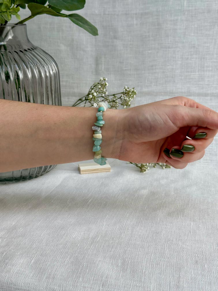Bracelet June - Amazonite
