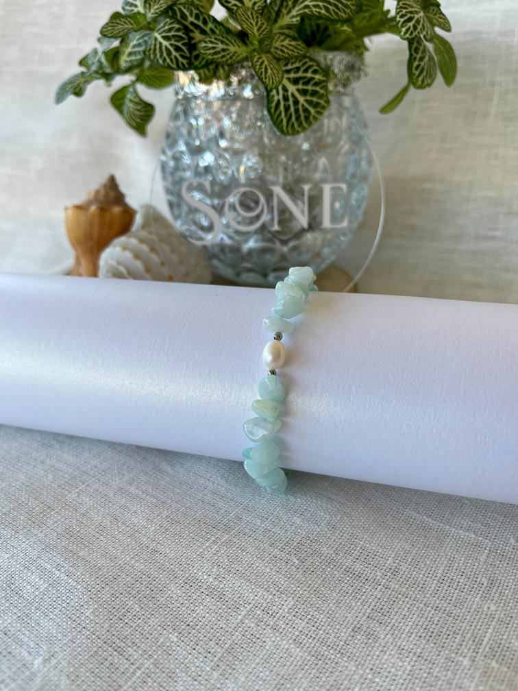 Bracelet June - Amazonite