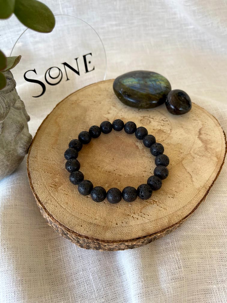 Bracelet Solo - Pierre de lave