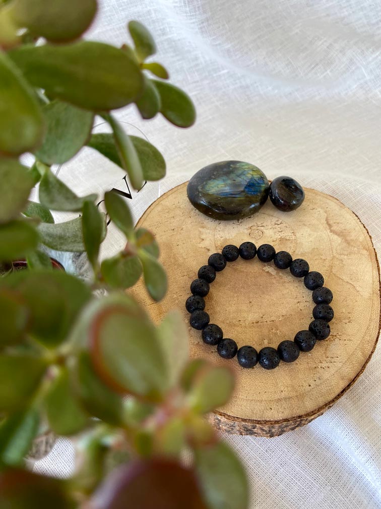 Bracelet Solo - Pierre de lave