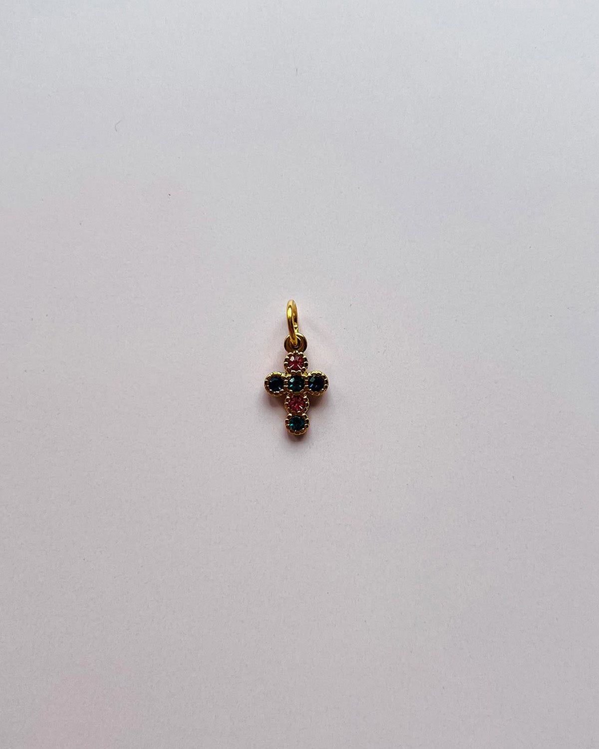 Pampille Croix strass
