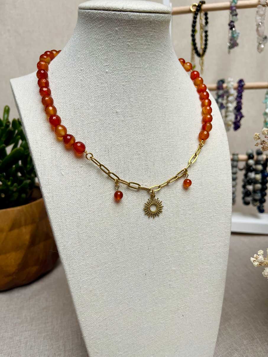 Collier Ron - Cornaline