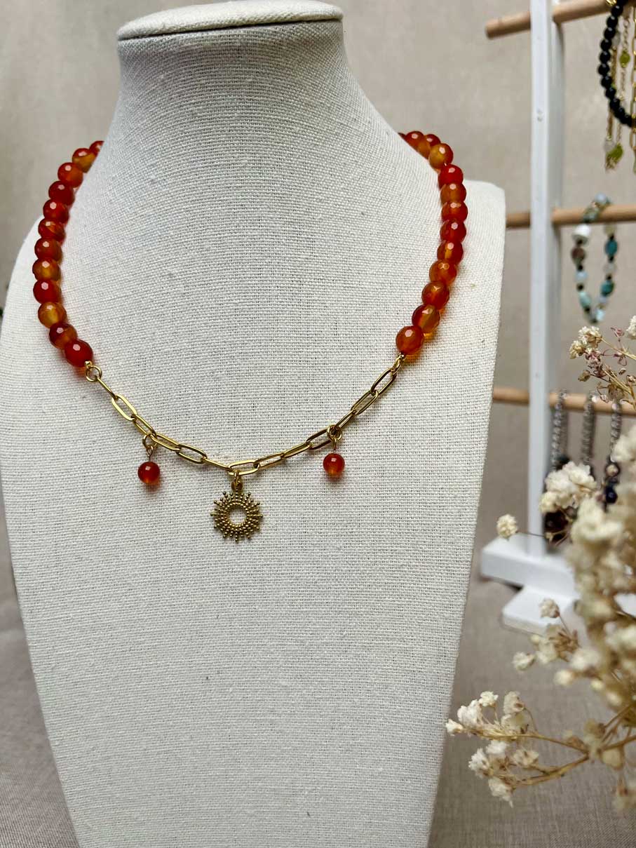 Collier Ron - Cornaline