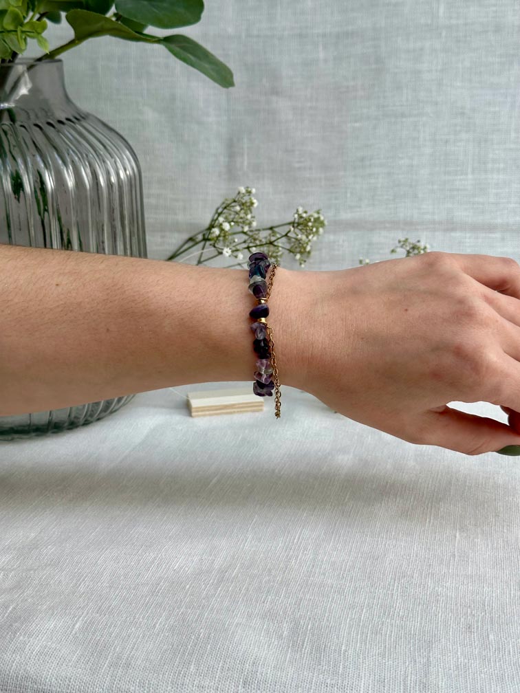 Bracelet Floria - Fluorite