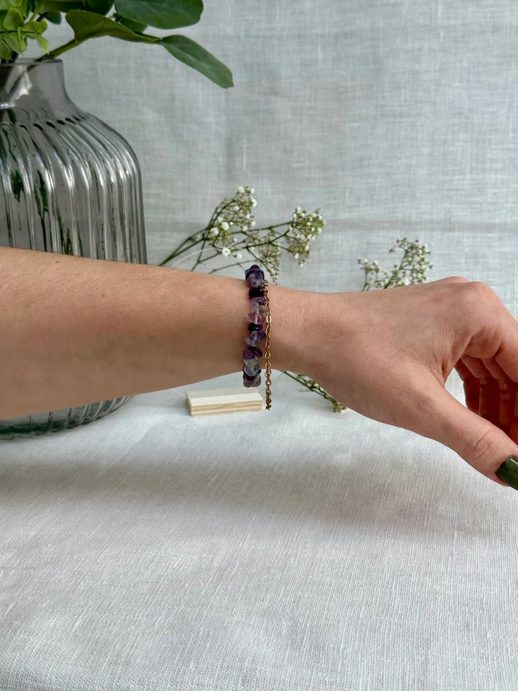 Bracelet Floria - Fluorite