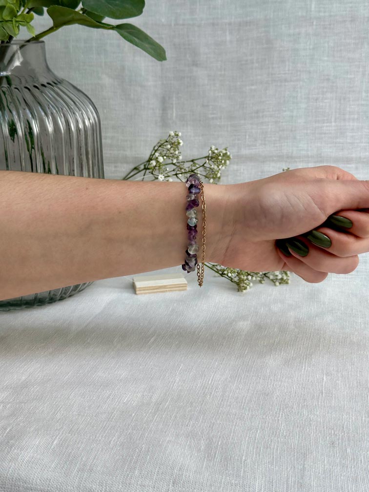 Bracelet Floria - Fluorite
