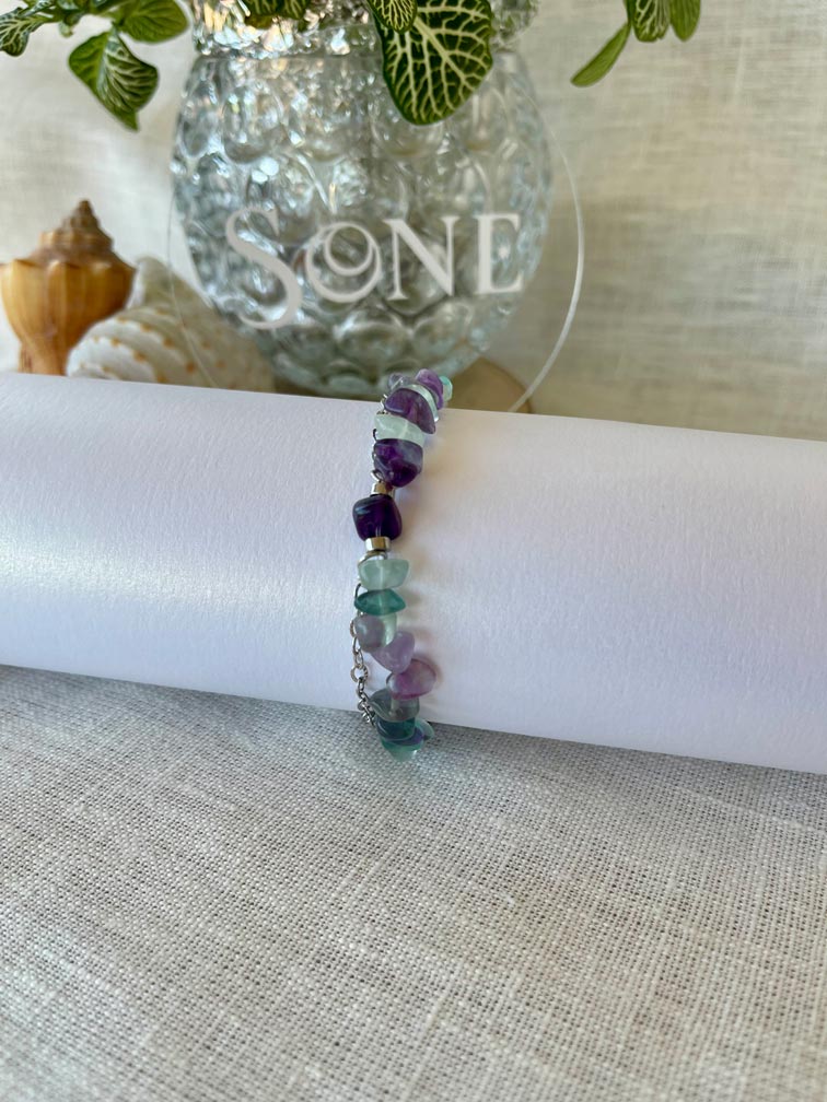 Bracelet Floria - Fluorite