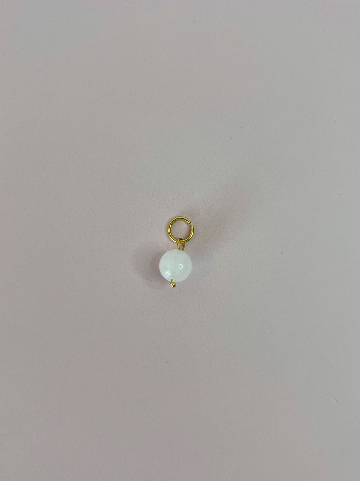 Pampille Jade blanc