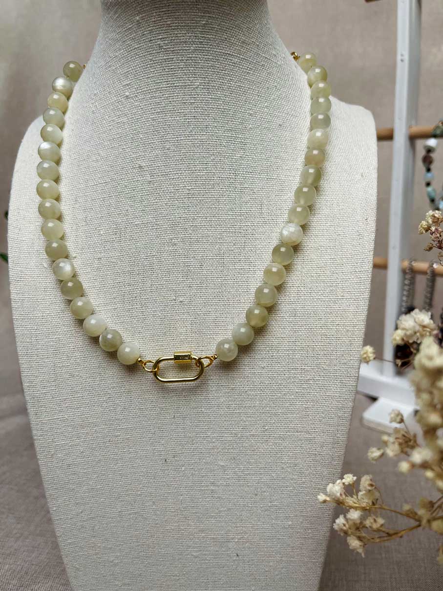 Collier Luna - Pierre de lune