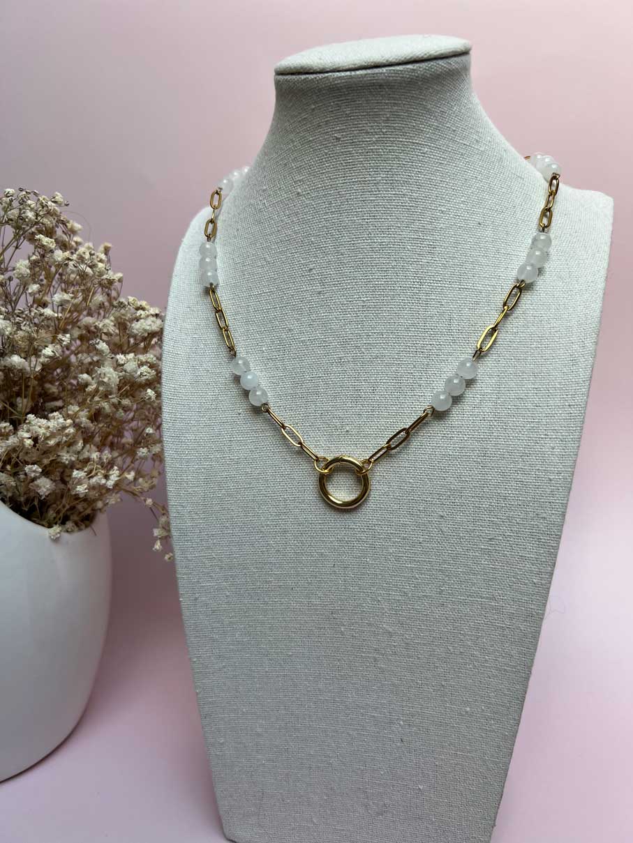 Collier Charms - Love Jade