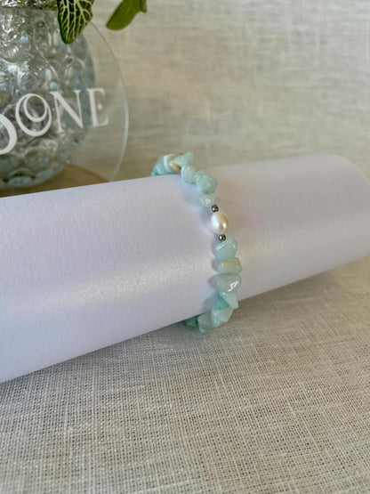 Bracelet June - Amazonite