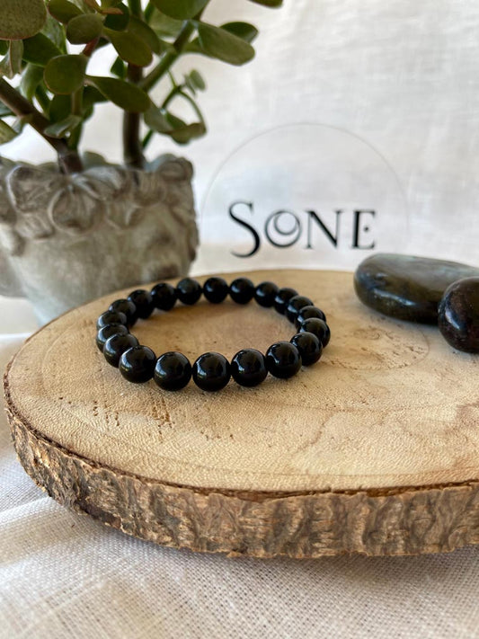 Bracelet Solo - Obsidienne