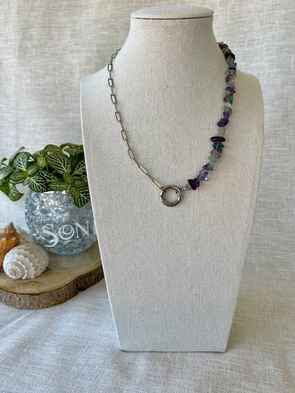 Collier Lulu - Fluorite