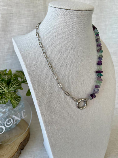 Collier Lulu - Fluorite