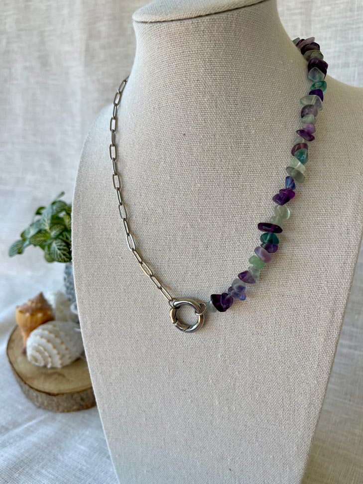 Collier Lulu - Fluorite