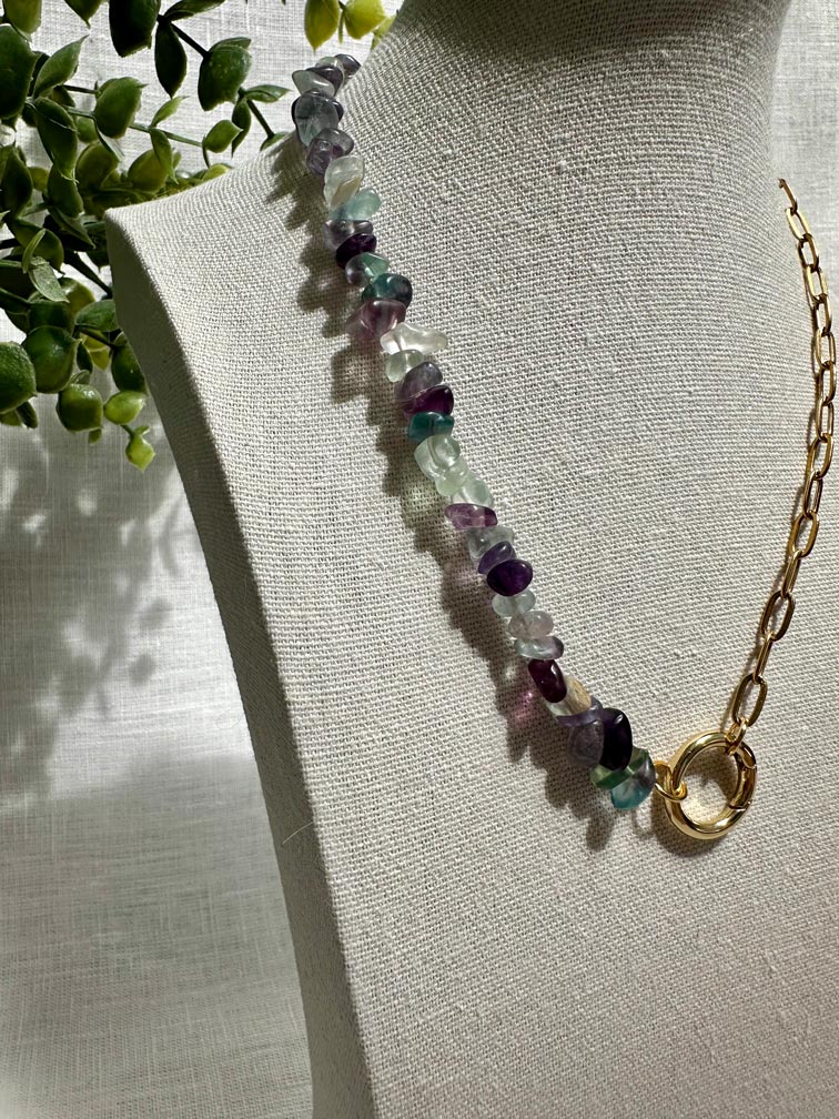 Collier Lulu - Fluorite