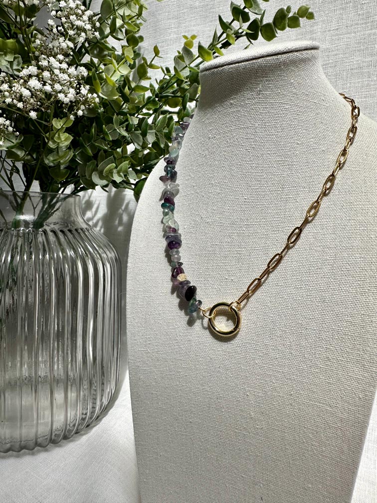 Collier Lulu - Fluorite