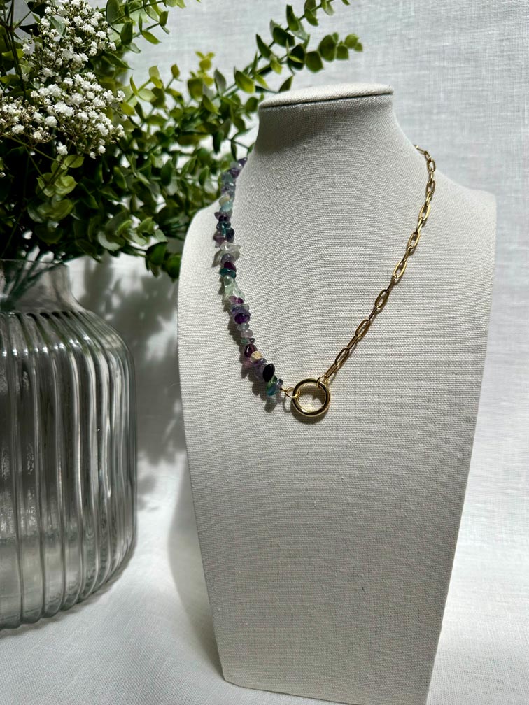 Collier Lulu - Fluorite