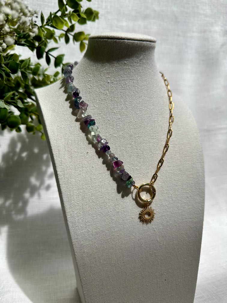 Collier Lulu - Fluorite