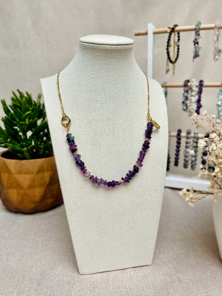 Collier Flow - Fluorite