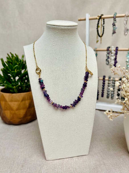 Collier Flow - Fluorite