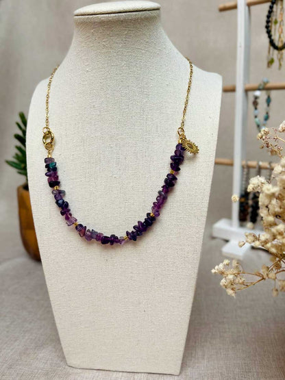 Collier Flow - Fluorite