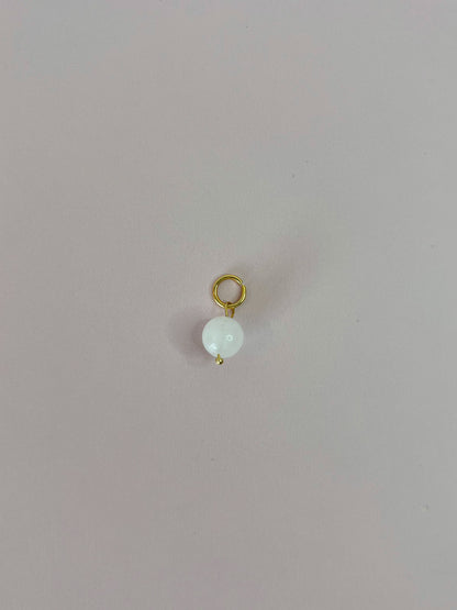 Pampille Jade blanc