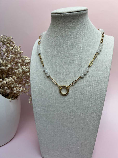 Collier Charms - Love Jade
