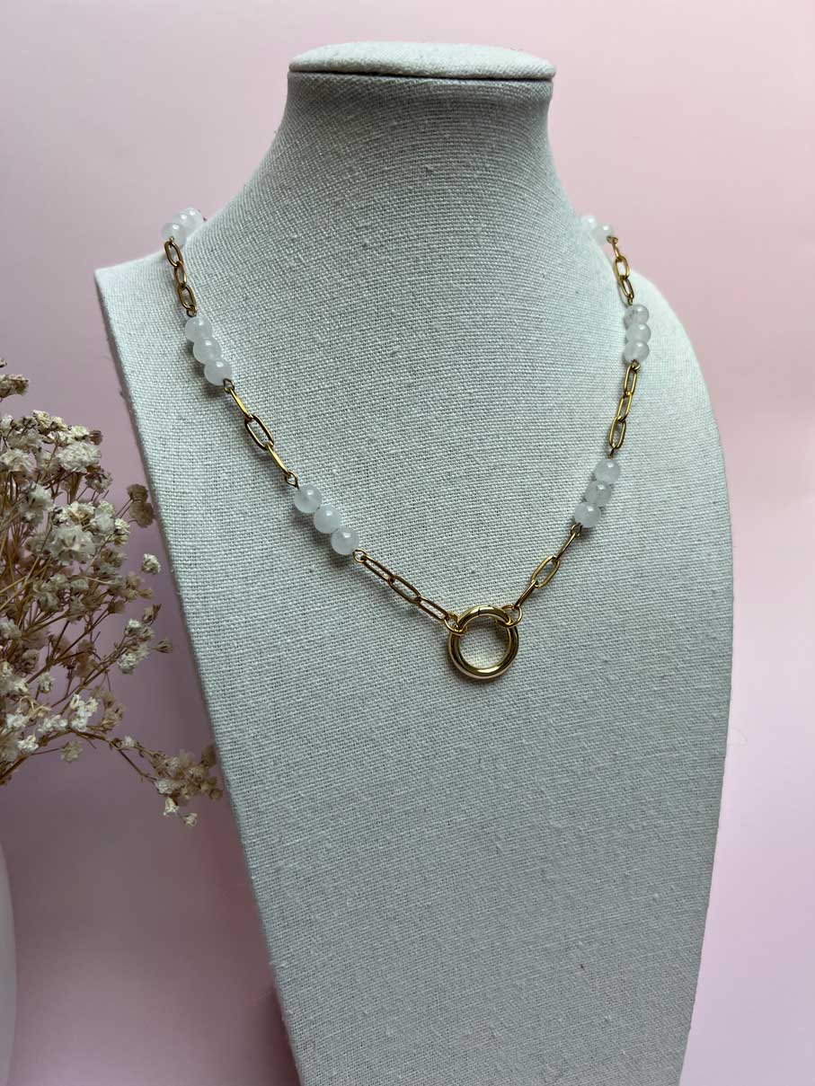 Collier Charms - Love Jade