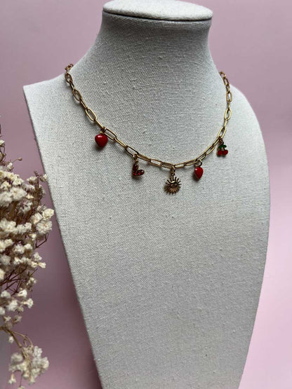 Collier Charms - Chéri