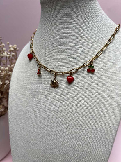 Collier Charms - Chéri