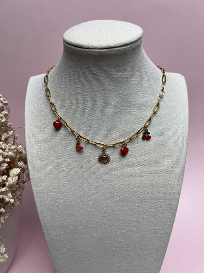 Collier Charms - Chéri