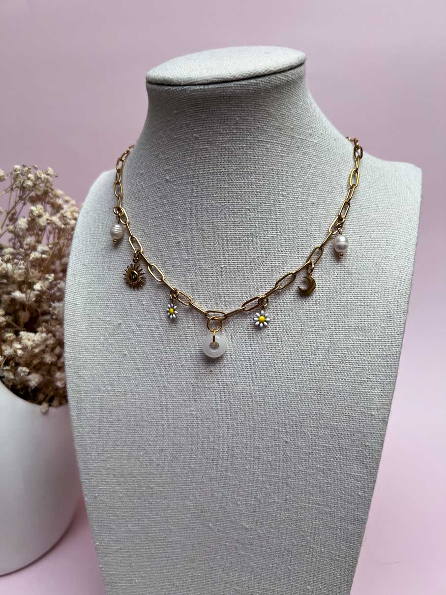Collier Charms - Marguerite
