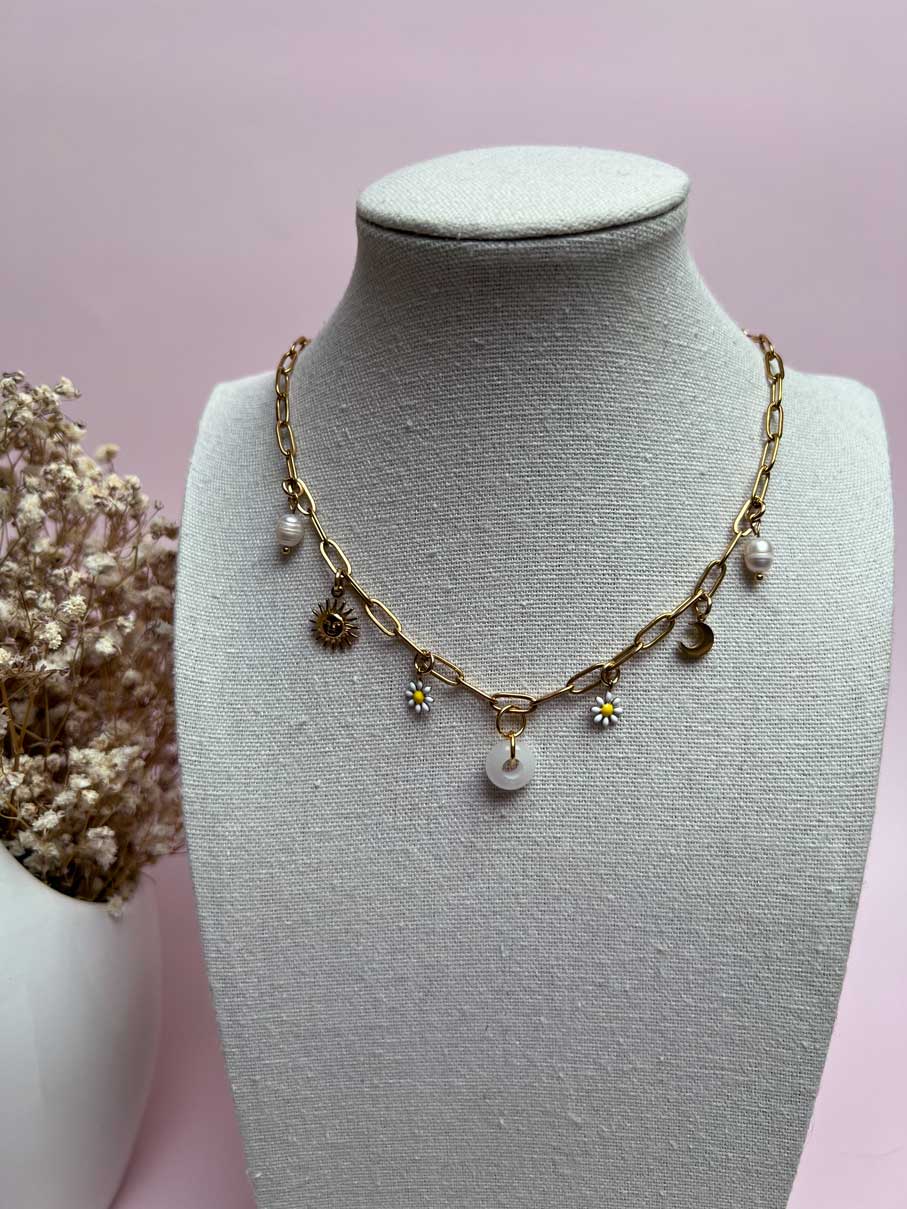 Collier Charms - Marguerite