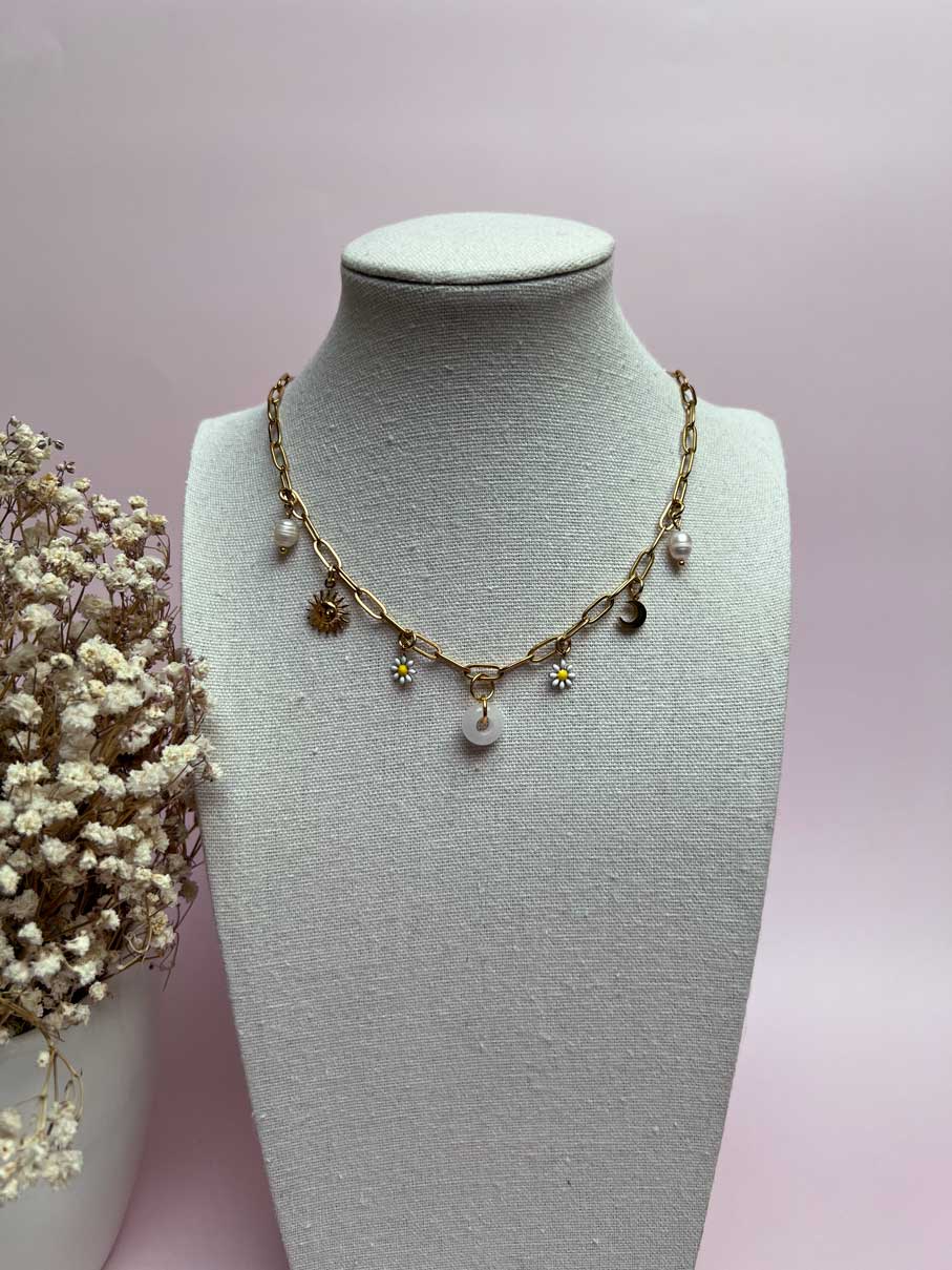 Collier Charms - Marguerite