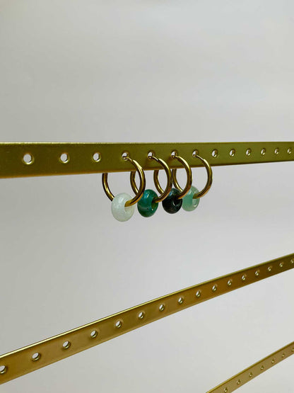 Pierre de boucles d'oreilles